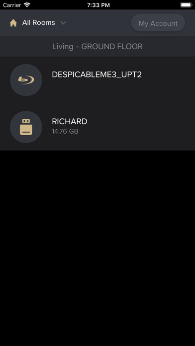 Emulate iPhone app CasaDigi MyMedia 2.0 using MyAndroid