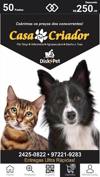 Run android online APK Casa do Criador Petshop Fidelit from MyAndroid or emulate Casa do Criador Petshop Fidelit using MyAndroid