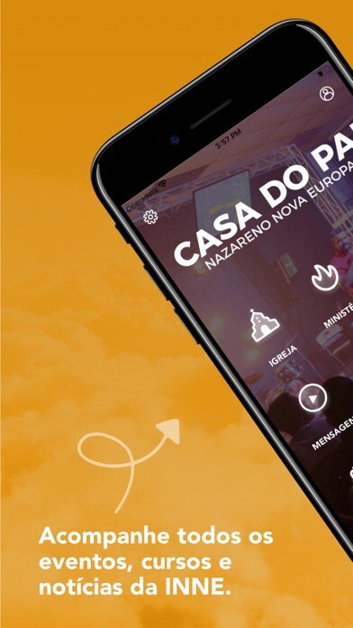 Emulate iPhone app Casa do Pai using MyAndroid