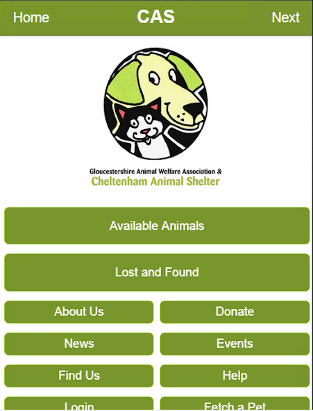 Run android online APK CAS - Adopt A Rescue from MyAndroid or emulate CAS - Adopt A Rescue using MyAndroid