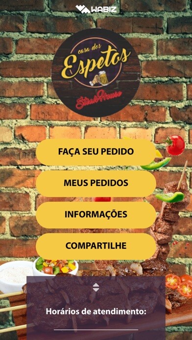 Emulate iPhone app Casa dos Espetos Delivery using MyAndroid Emulate iPhone app Casa dos Espetos Delivery using MyAndroid