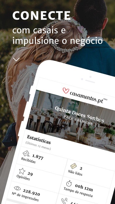Emulate iPhone app Casamentos.pt empresas using MyAndroid Emulate iPhone app Casamentos.pt empresas using MyAndroid
