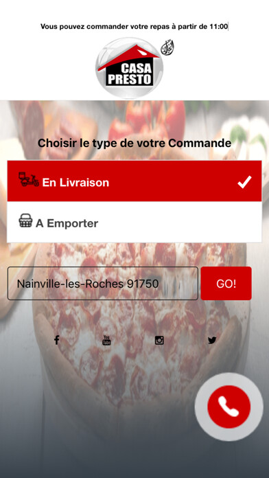 Emulate iPhone app Casa Presto Ponthierry using MyAndroid