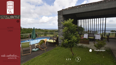 Emulate iPhone app Casas Açorianas using MyAndroid