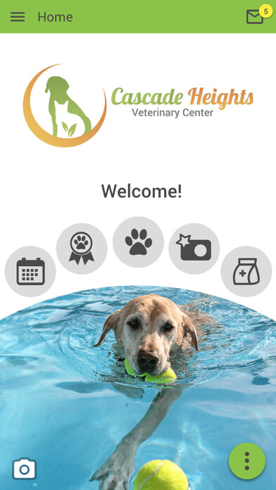 Emulate iPhone app Cascade Heights Vet using MyAndroid