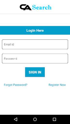 Run android online APK C.A Search - a Chartered Accountant Search App from MyAndroid or emulate C.A Search - a Chartered Accountant Search App using MyAndroid