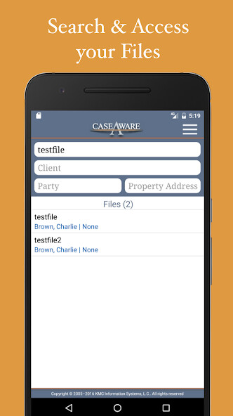 Run android online APK CaseAware from MyAndroid or emulate CaseAware using MyAndroid