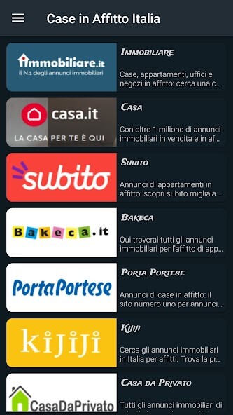 Run android online APK Case in Affitto - Italia from MyAndroid or emulate Case in Affitto - Italia using MyAndroid Run android online APK Case in Affitto - Italia from MyAndroid or emulate Case in Affitto - Italia using MyAndroid