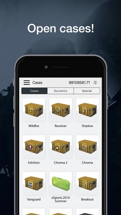 Emulate iPhone app Case Opener Ultra - 2017 using MyAndroid Emulate iPhone app Case Opener Ultra - 2017 using MyAndroid