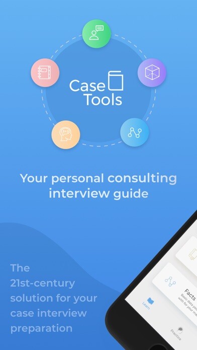 Emulate iPhone app CaseTools - Consulting Prep... using MyAndroid