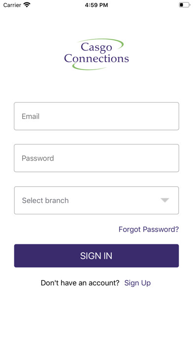 Emulate iPhone app Casgo Connections using MyAndroid