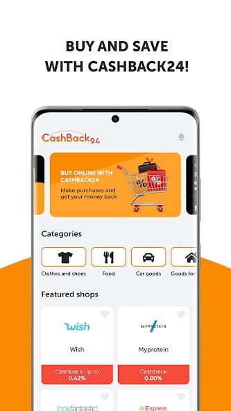 Run android online APK CashBack24 - buy online with cashback from MyAndroid or emulate CashBack24 - buy online with cashback using MyAndroid