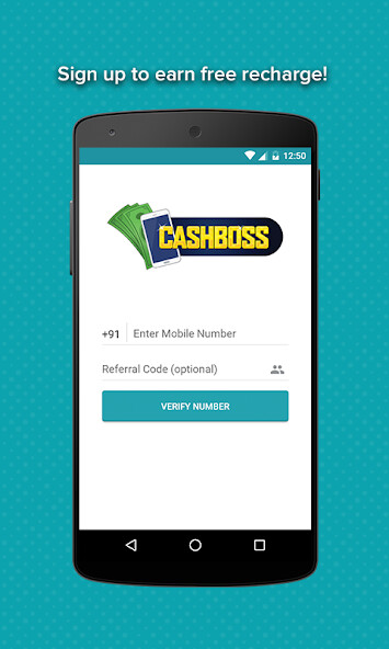 Run android online APK CashBoss: Earn Cash  Recharge from MyAndroid or emulate CashBoss: Earn Cash  Recharge using MyAndroid