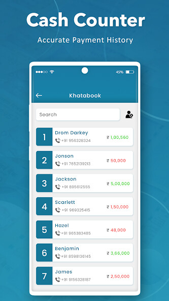 Run android online APK Cash Counter Calculator from MyAndroid or emulate Cash Counter Calculator using MyAndroid
