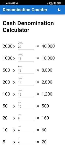 Run android online APK Cash Denomination Calculator from MyAndroid or emulate Cash Denomination Calculator using MyAndroid Run android online APK Cash Denomination Calculator from MyAndroid or emulate Cash Denomination Calculator using MyAndroid