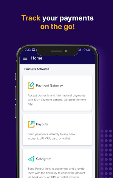 Run android online APK Cashfree Merchant Dashboard from MyAndroid or emulate Cashfree Merchant Dashboard using MyAndroid