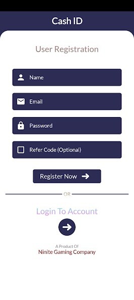 Run android online APK Cash ID from MyAndroid or emulate Cash ID using MyAndroid