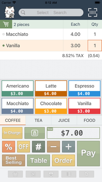 Emulate iPhone app Cash Register Cat using MyAndroid
