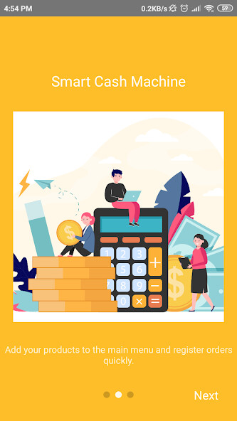 Run android online APK Cash Register Machine from MyAndroid or emulate Cash Register Machine using MyAndroid