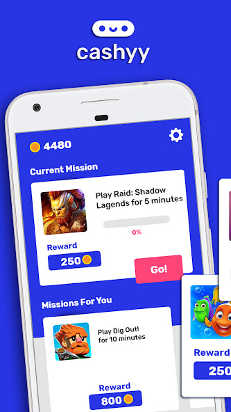 Run android online APK Cashyy - Play and win money from MyAndroid or emulate Cashyy - Play and win money using MyAndroid