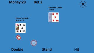 Emulate iPhone app Casino BlackJack Touch using MyAndroid