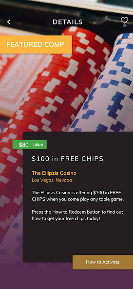 Run android online APK Casino Comp Wallet from MyAndroid or emulate Casino Comp Wallet using MyAndroid