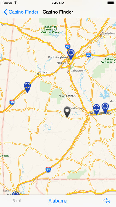 Emulate iPhone app Casino Finder using MyAndroid Emulate iPhone app Casino Finder using MyAndroid