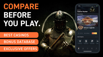 Emulate iPhone app Casino Hunter - online casinos using MyAndroid