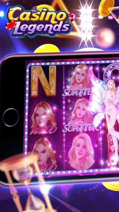Emulate iPhone app Casino Legends - Slots Machine using MyAndroid