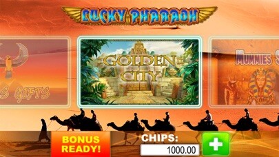 Emulate iPhone app Casino Lucky Pharaoh Slots using MyAndroid