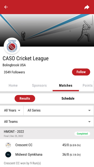 Emulate iPhone app Caso Cricket League using MyAndroid Emulate iPhone app Caso Cricket League using MyAndroid