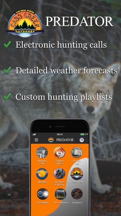 Emulate iPhone app Cass Creek Predator Calls using MyAndroid Emulate iPhone app Cass Creek Predator Calls using MyAndroid