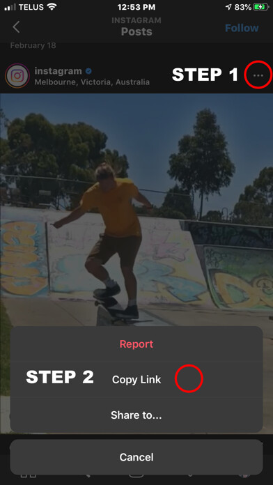Emulate iPhone app Cast Button 4 Instagram Video using MyAndroid