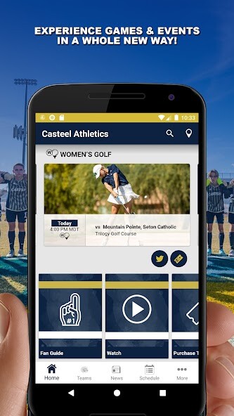 Run android online APK Casteel Athletics from MyAndroid or emulate Casteel Athletics using MyAndroid
