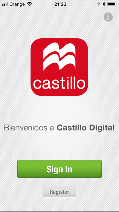 Emulate iPhone app Castillo Digital using MyAndroid