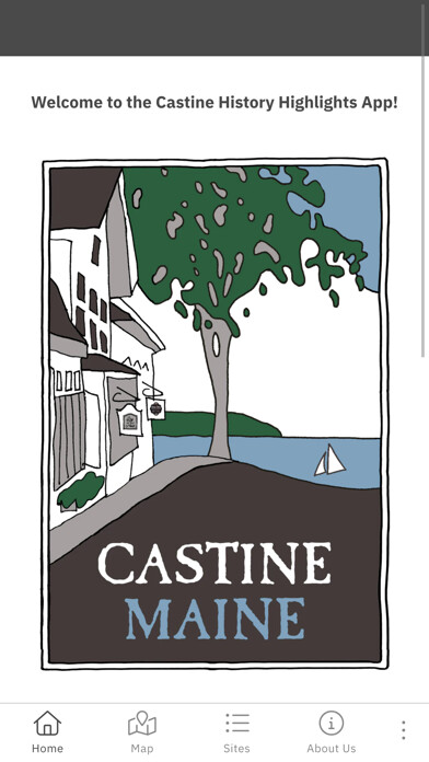 Emulate iPhone app Castine History Highlights using MyAndroid Emulate iPhone app Castine History Highlights using MyAndroid