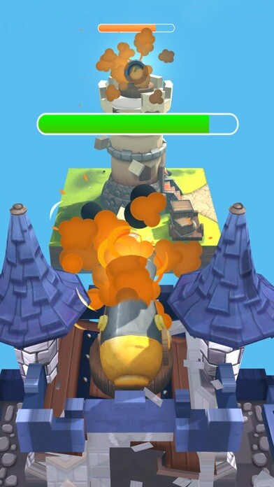 Emulate iPhone app Castle Challenge using MyAndroid