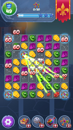 Run android online APK Castle Crush Match 3 Heroes from MyAndroid or emulate Castle Crush Match 3 Heroes using MyAndroid