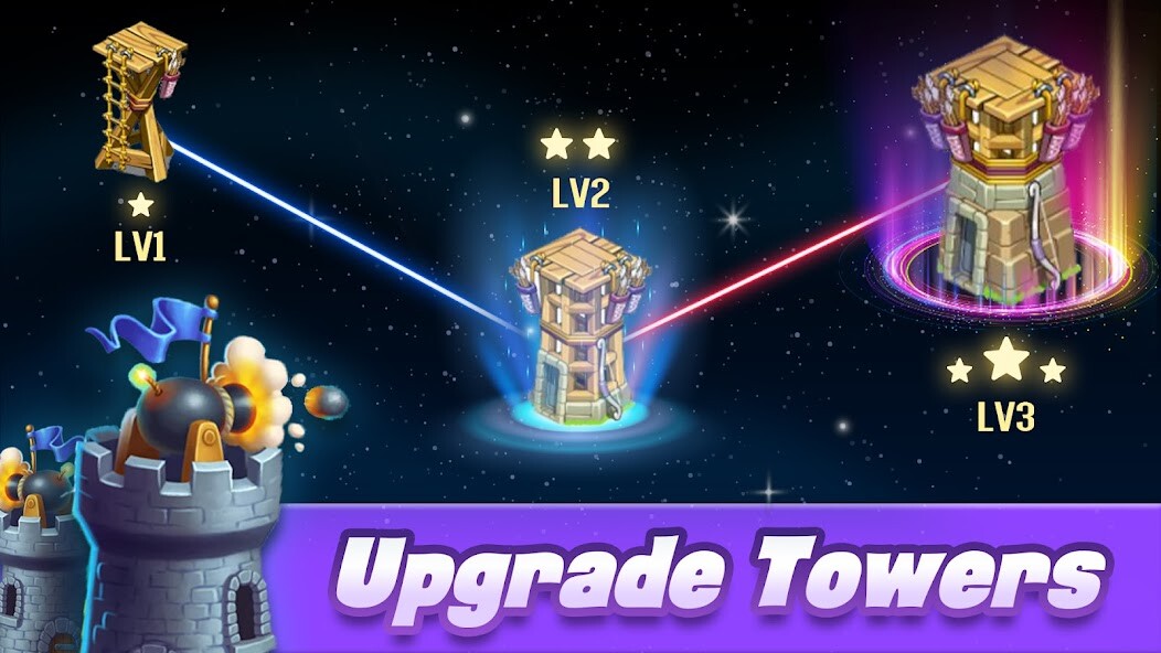 Run android online APK Castle Defense - Offline Game from MyAndroid or emulate Castle Defense - Offline Game using MyAndroid