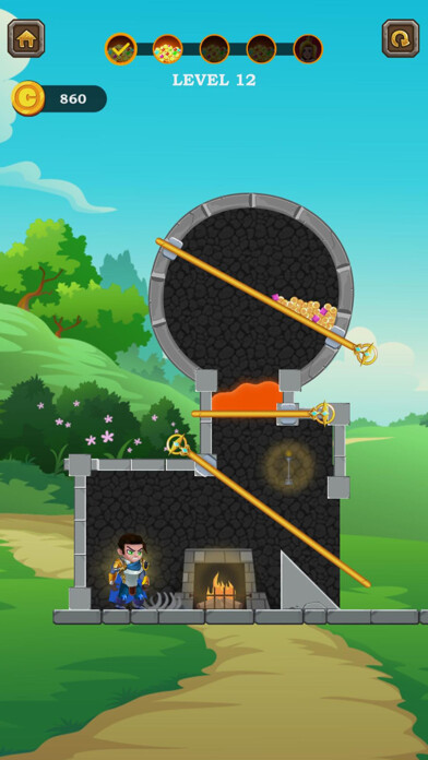 Emulate iPhone app Castle Loot & Rescue using MyAndroid Emulate iPhone app Castle Loot & Rescue using MyAndroid