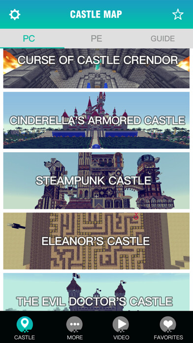 Emulate iPhone app Castle Maps for Minecraft Pocket Edition(MCPE) using MyAndroid Emulate iPhone app Castle Maps for Minecraft Pocket Edition(MCPE) using MyAndroid