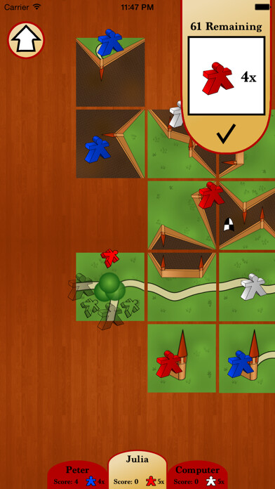 Emulate iPhone app Castles board game using MyAndroid Emulate iPhone app Castles board game using MyAndroid