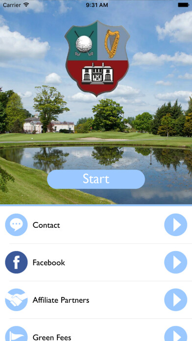 Emulate iPhone app Castlewarden Golf Club using MyAndroid Emulate iPhone app Castlewarden Golf Club using MyAndroid