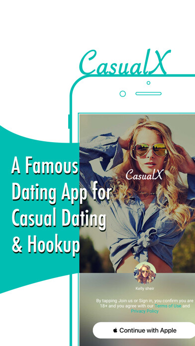 Emulate iPhone app Casualx: Hookup Dating App using MyAndroid