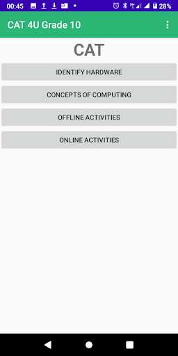 Run android online APK CAT 4U Grade 10 from MyAndroid or emulate CAT 4U Grade 10 using MyAndroid Run android online APK CAT 4U Grade 10 from MyAndroid or emulate CAT 4U Grade 10 using MyAndroid