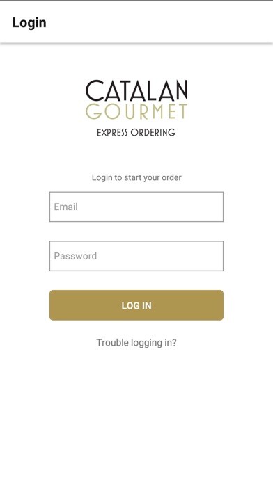 Emulate iPhone app Catalan Gourmet Express Order using MyAndroid Emulate iPhone app Catalan Gourmet Express Order using MyAndroid