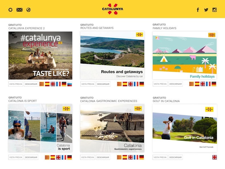 Emulate iPhone app Catalonia Digital Kiosk using MyAndroid