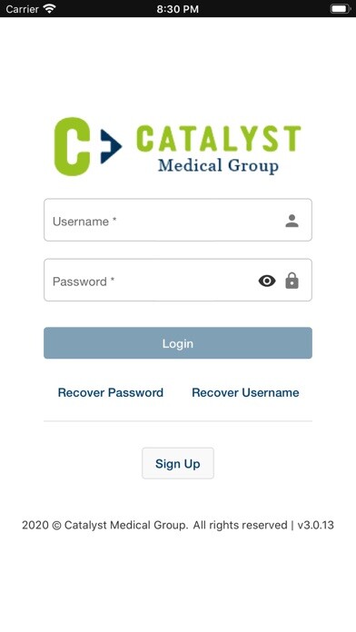 Emulate iPhone app Catalyst Medical Group using MyAndroid Emulate iPhone app Catalyst Medical Group using MyAndroid
