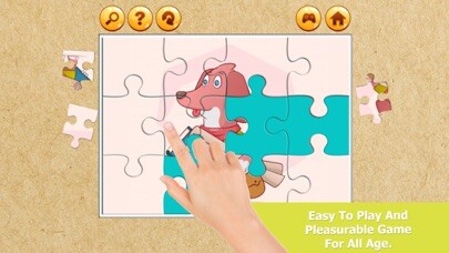 Emulate iPhone app Cat And Dog Jigsaw Puzzle using MyAndroid Emulate iPhone app Cat And Dog Jigsaw Puzzle using MyAndroid