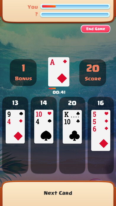 Emulate iPhone app Catch 21 Multiplayer Solitaire using MyAndroid Emulate iPhone app Catch 21 Multiplayer Solitaire using MyAndroid